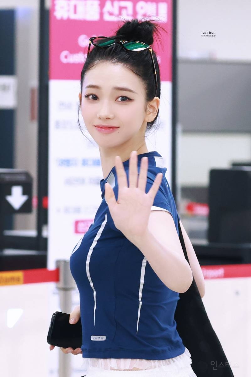 어제 카리나 김포공항 입국 jpg | 인스티즈