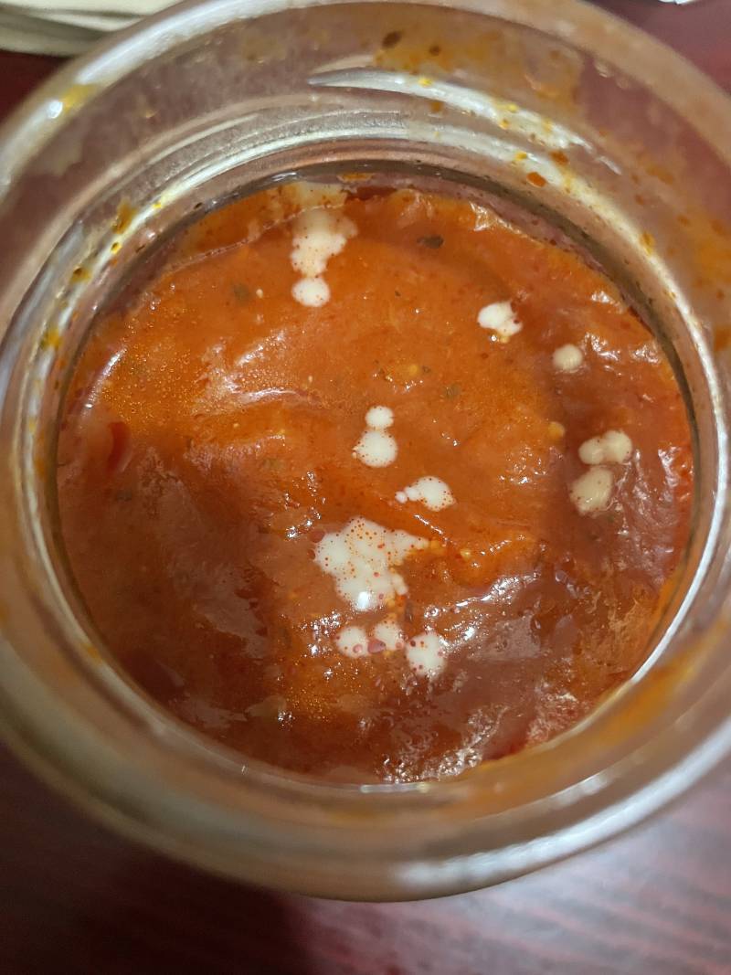 [잡담] 토마토소스 곰팡이 잘 펴???? 한 번 먹었는데ㅜㅜ | 인스티즈