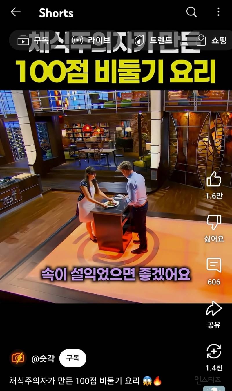 채식주의자가 만든 100점 비둘기 요리 | 인스티즈