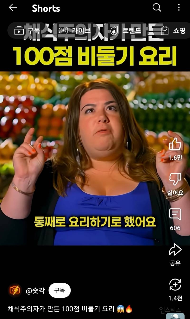 채식주의자가 만든 100점 비둘기 요리 | 인스티즈