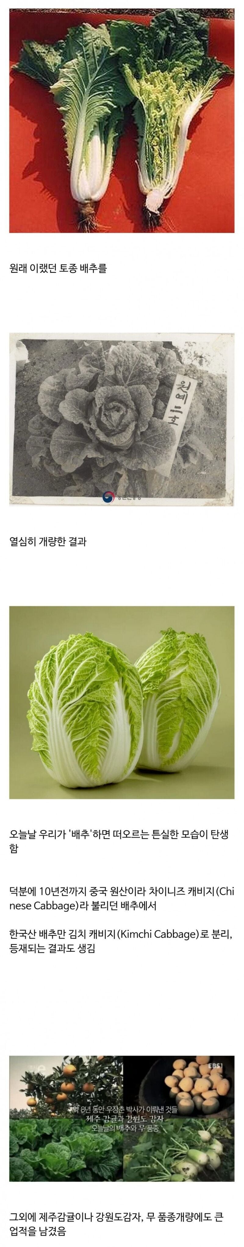 농학자 우장춘 박사의 업적 | 인스티즈