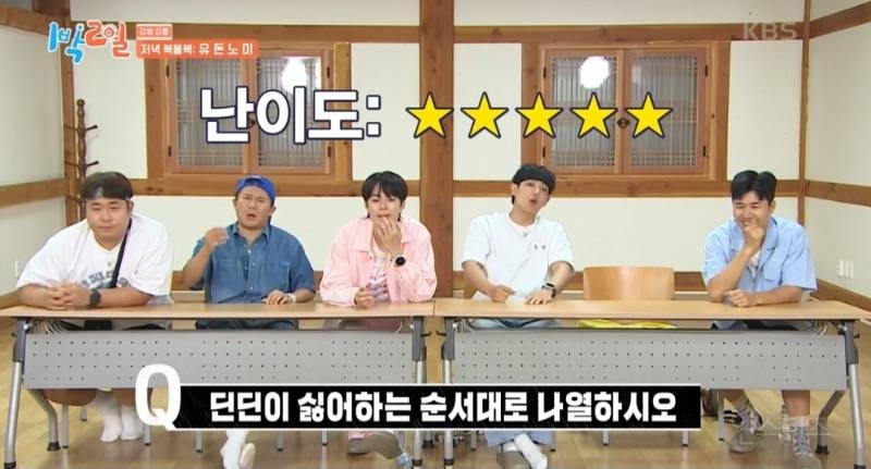 1박2일에서 신뢰도 제로인 이준 | 인스티즈