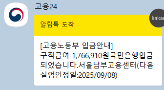 [잡담] 이번달 실업급여 들어왔당 | 인스티즈