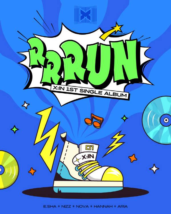 엑신, 신곡 'RRRUN' 커밍순 포스터로 컴백 예열...강렬한 속도감 '기대 UP!' | 인스티즈