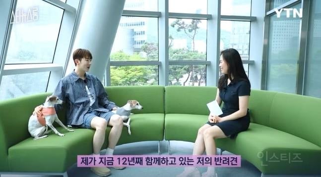 조권 "노견 접어든 가가·비버, 귀 안 들리는 모습에 눈물 나" | 인스티즈