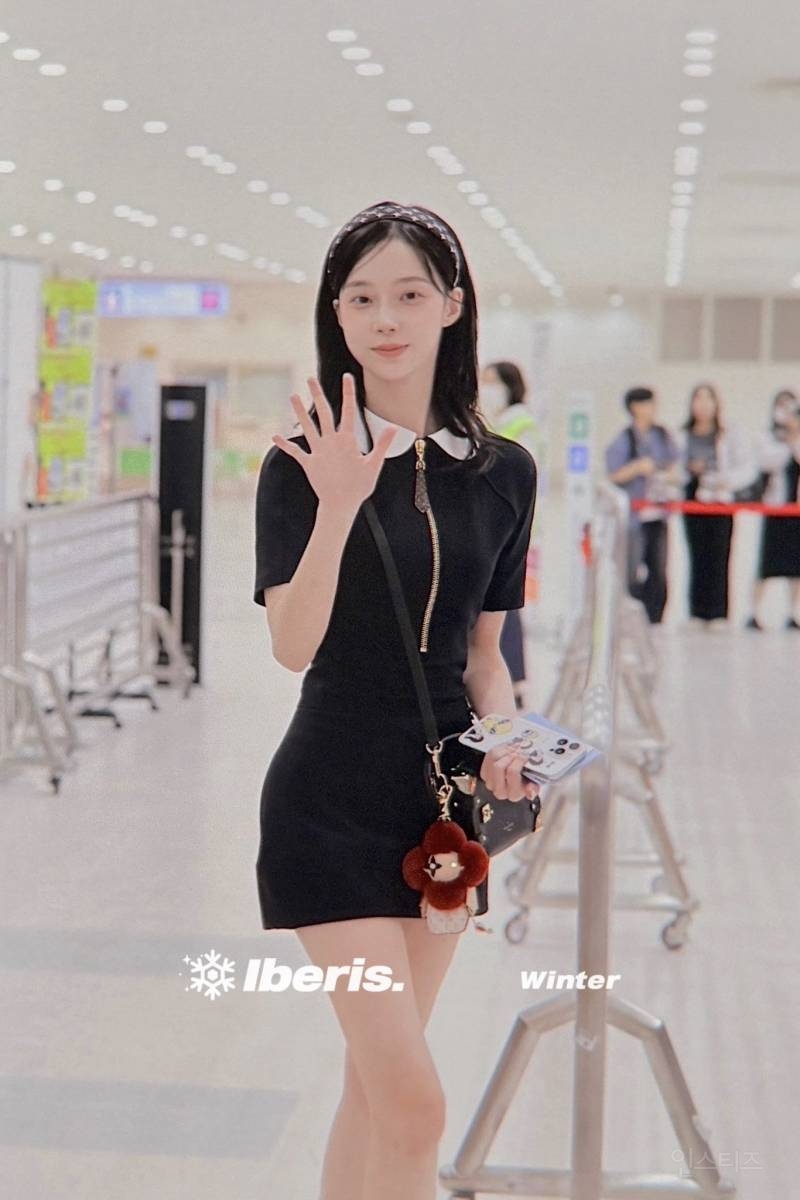 오늘 일본 입국한 지민정(카리나 윈터) 고화질.jpg | 인스티즈
