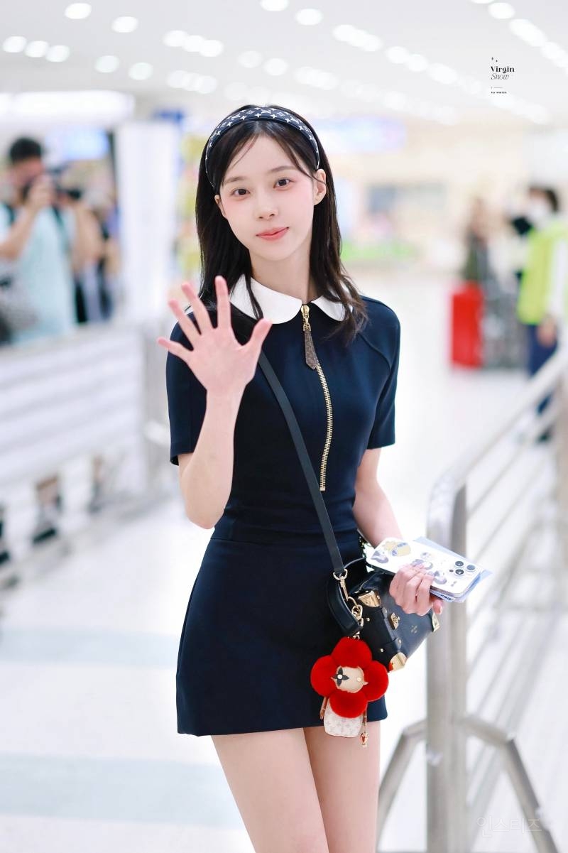 오늘 일본 입국한 지민정(카리나 윈터) 고화질.jpg | 인스티즈