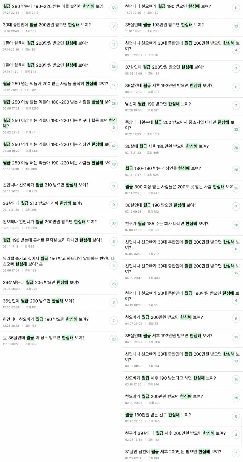 [잡담] 😮‍💨월급 이하 하지마 글 걸러😮‍💨 | 인스티즈