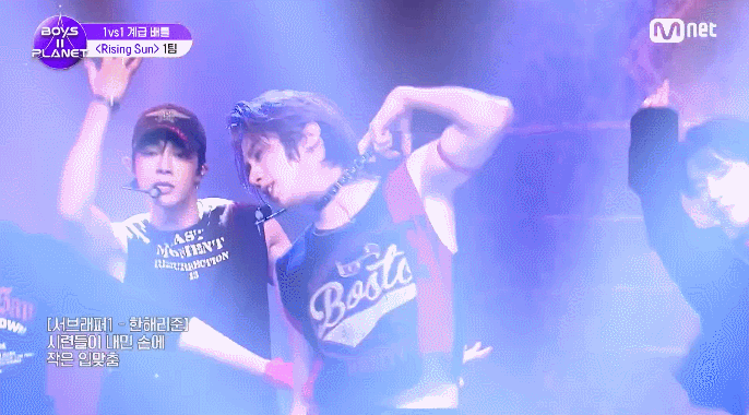 어제자 보이즈플래닛2 다크비 해리준, 양희찬 무대짤.gif | 인스티즈