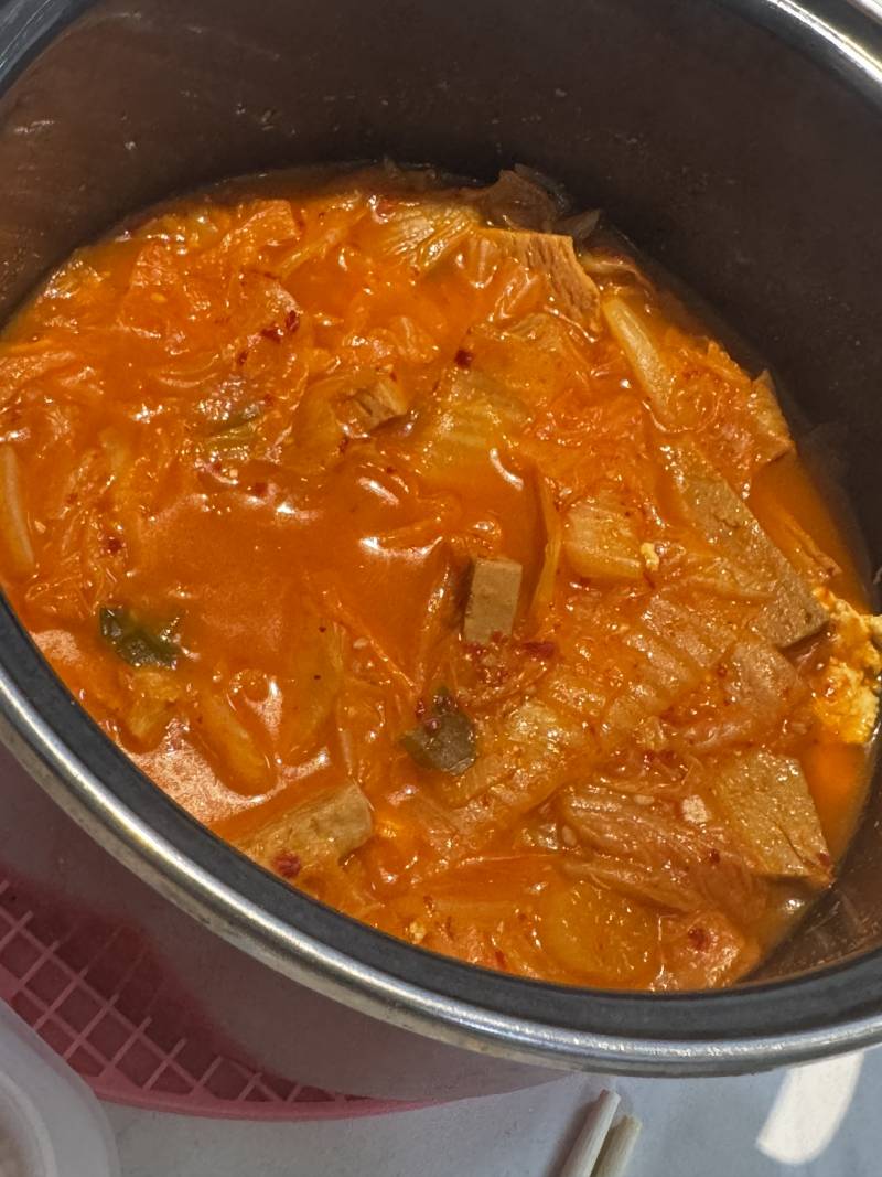 [잡담] 나 중2인데 김치찌개 스스로 끓여봄!! | 인스티즈
