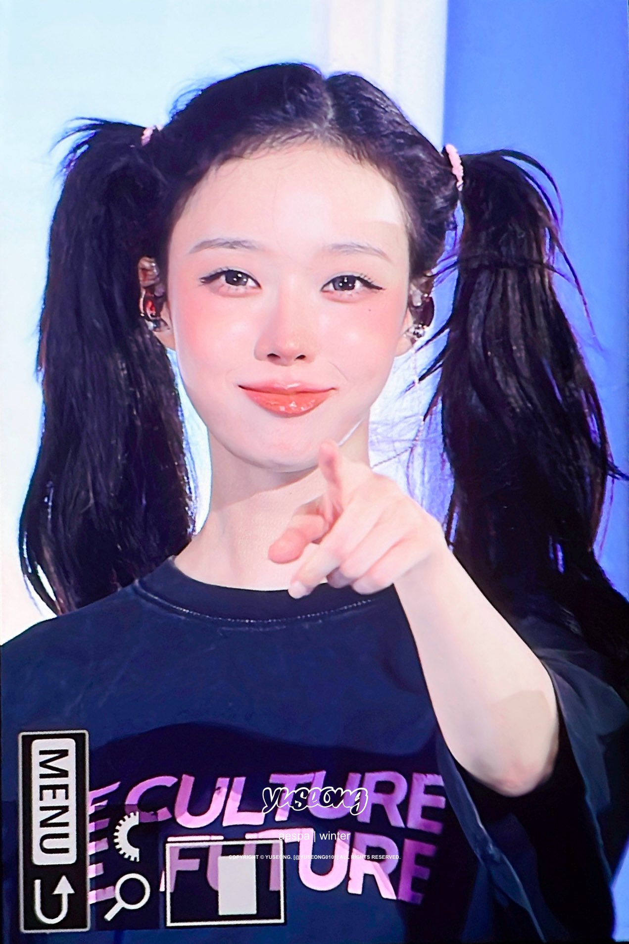 도쿄 슴콘 양갈래 머리 에스파 윈터.jpg | 인스티즈