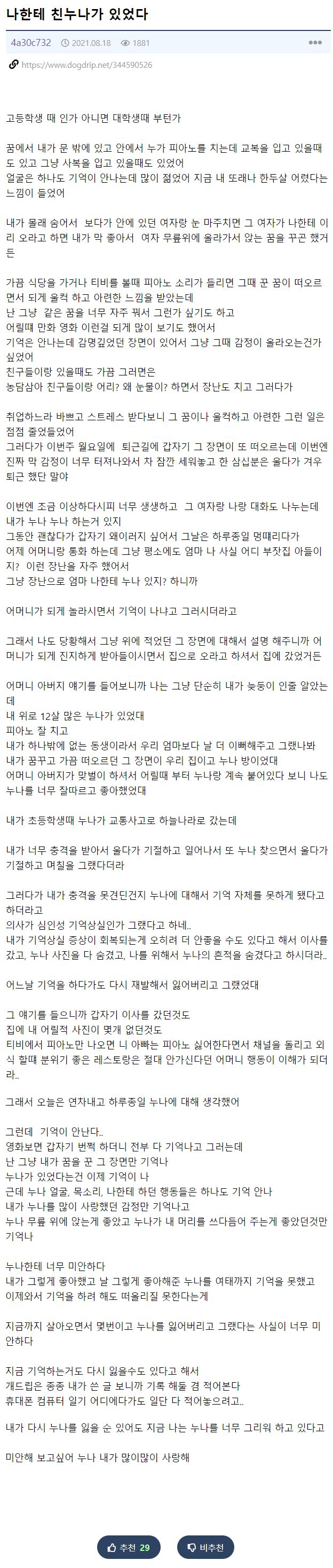 나한테는 누나가 있었다.jpg | 인스티즈