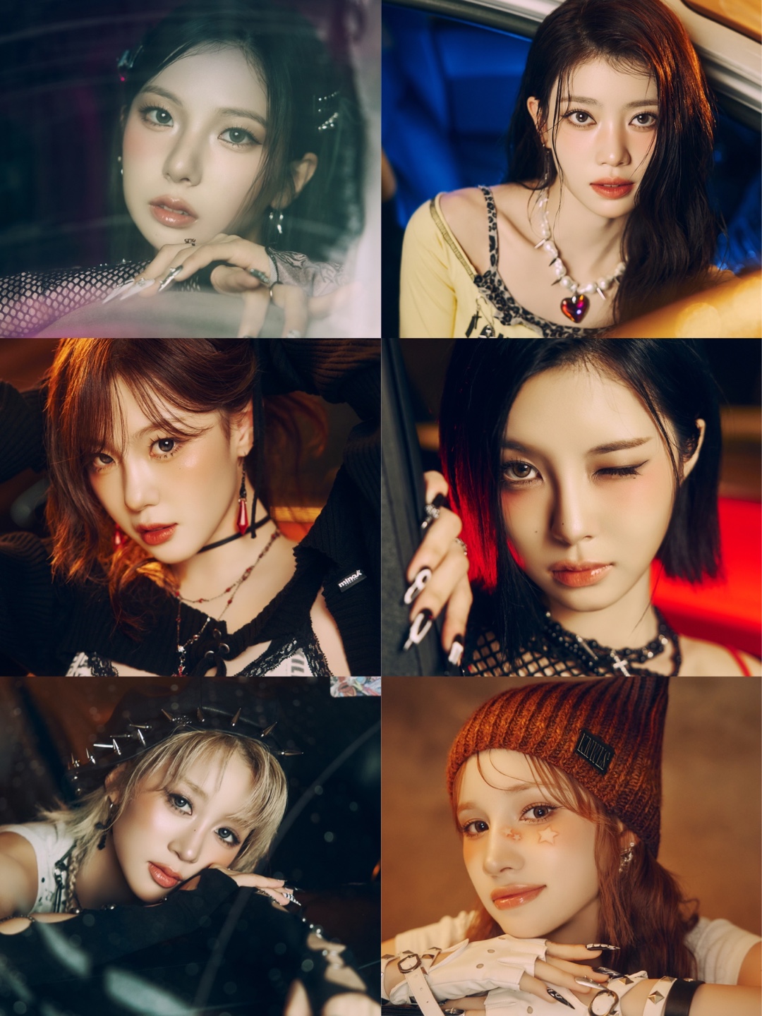 [정보/소식] 케플러(Kep1er), 샤이닝 핑크→올블랙→그런지룩 '3단 변신'....'팔색조 귀재' 세 번째 콘셉트 포토 공개 | 인스티즈
