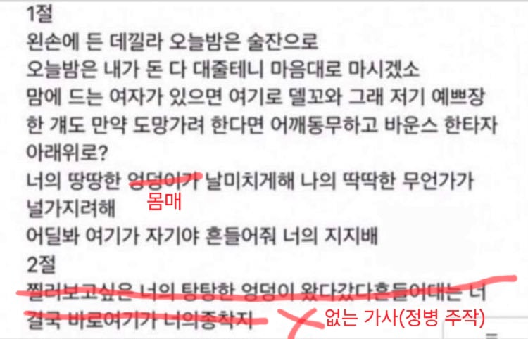 [잡담] 조승연 우즈 여혐가사, 타투 병크 날조 정정 | 인스티즈