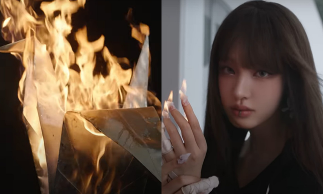 [정보/소식] 아이브, 반일 논란 일축…"불타는 종이학이 원폭? | 인스티즈