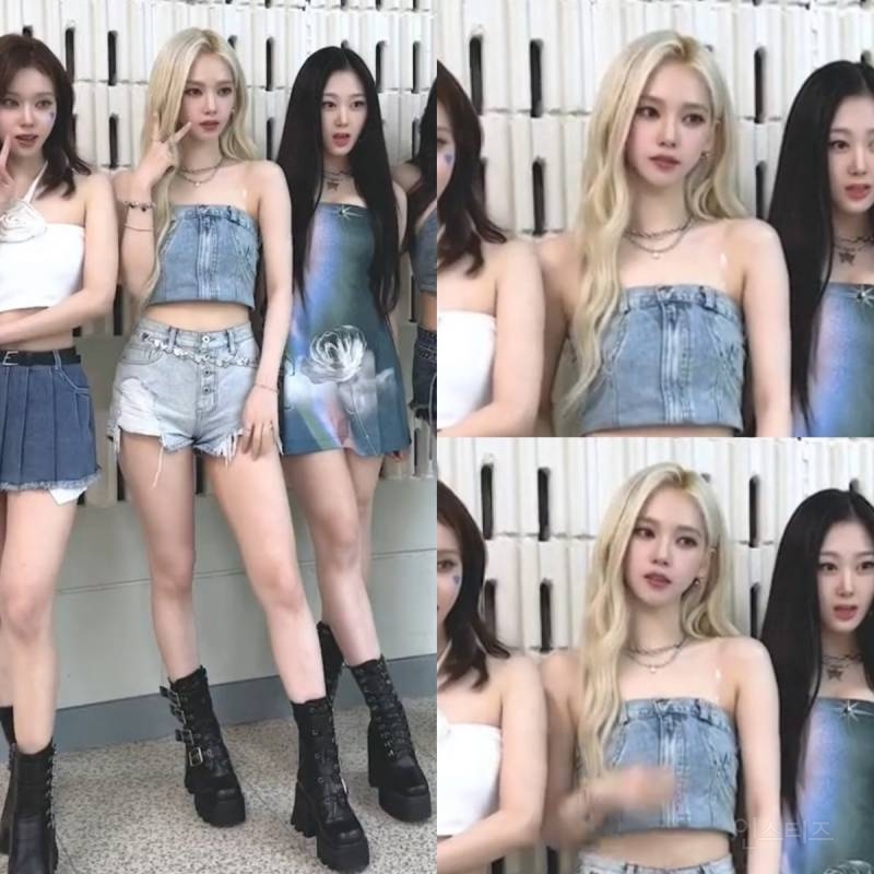 보면 볼수록 금발이 잘어울리는 에스파 카리나 | 인스티즈