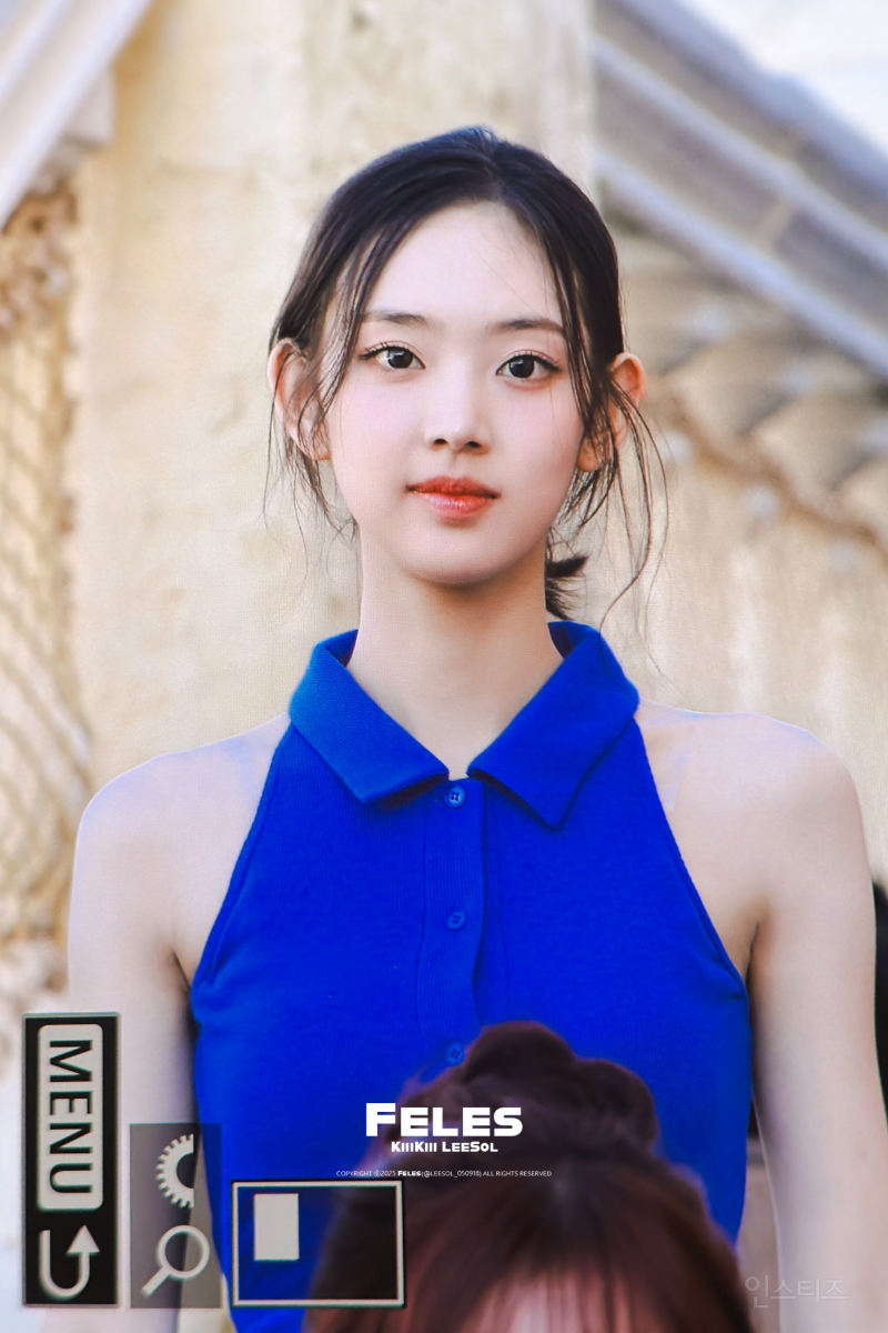 파란색이 퍼컬인 것 같은 어제자 키키 이솔 | 인스티즈