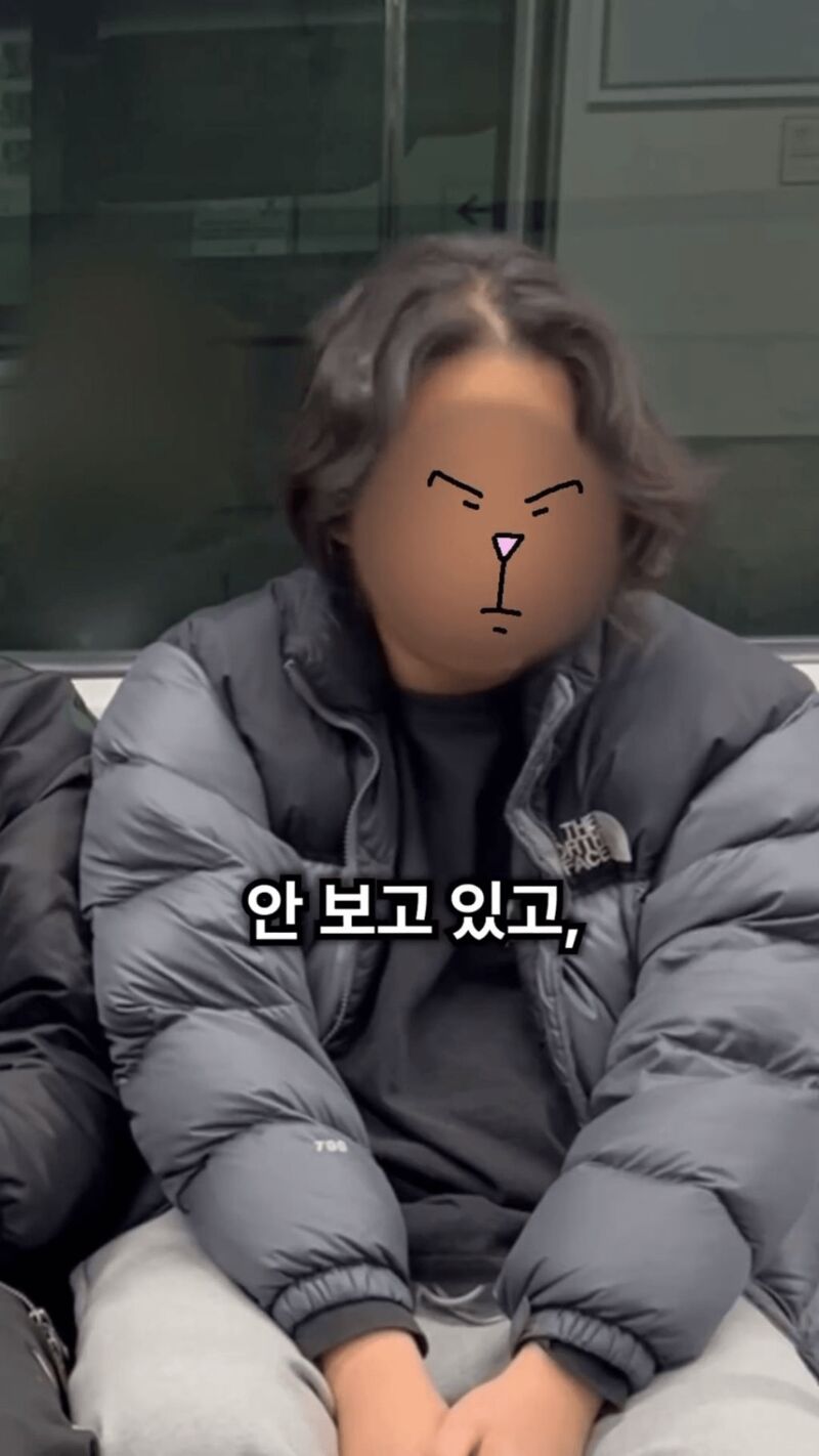 지하철에서 옆사람이 자꾸 내 폰을 슬쩍 보는 거 같음.jpg | 인스티즈