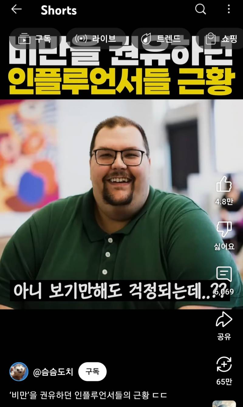 비만을 권유하던 인플루언서들의 근황 ㄷㄷ | 인스티즈