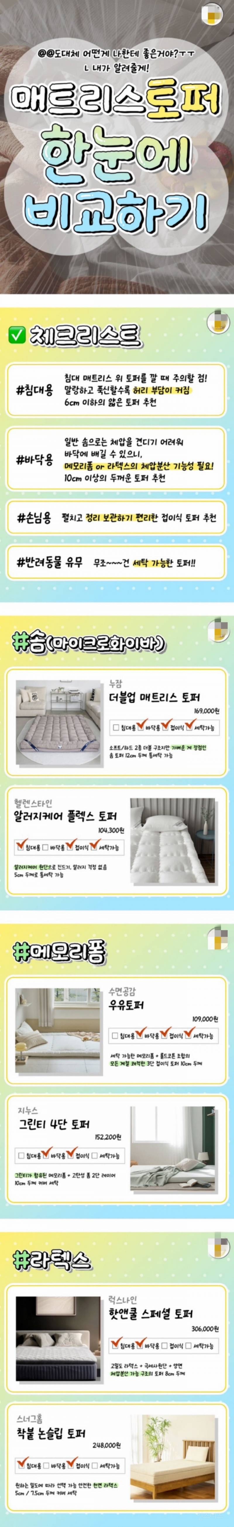 매트리스토퍼 취향맞게 고르는 꿀팁.jpg | 인스티즈