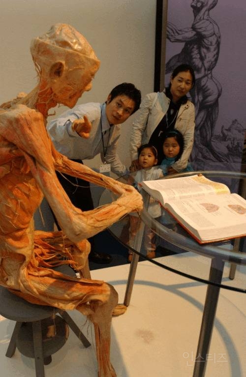 한국에서 충격 먹고 돌아갔던 "인체의 신비전” 작가 ㅎㅇㅈㅇ | 인스티즈