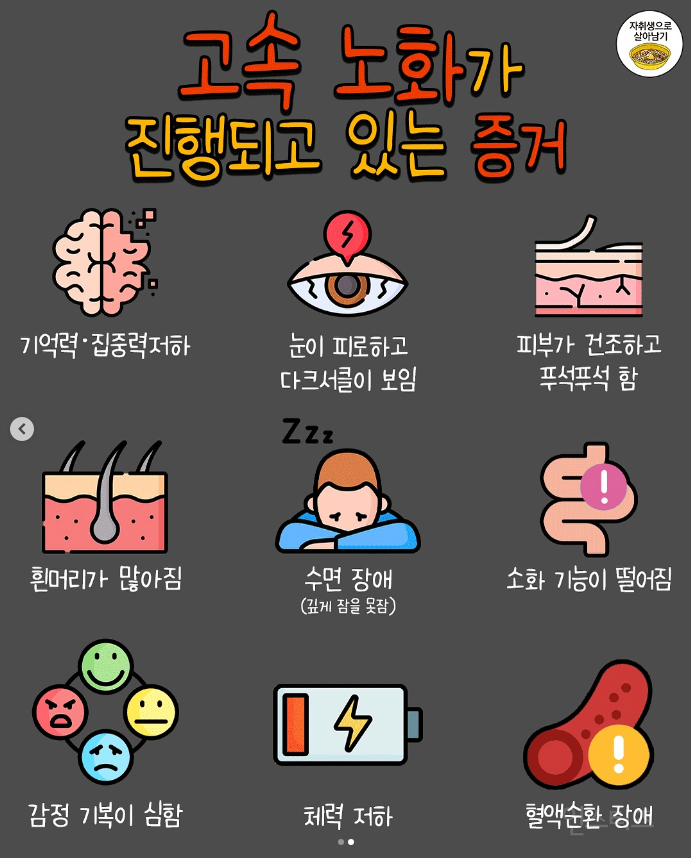 이 증상을 겪고 있다면 당신은 " 고속 노화 " 진행중 | 인스티즈