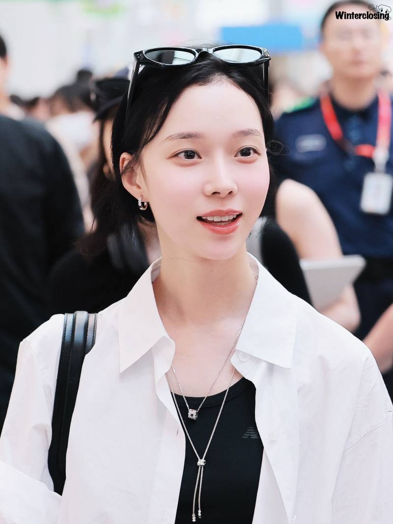 오늘 마카오 출국한 카리나&윈터 고화질jpg | 인스티즈