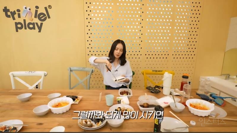 한가인이 생각하는 엄마들이 살 찌는 이유.jpg | 인스티즈