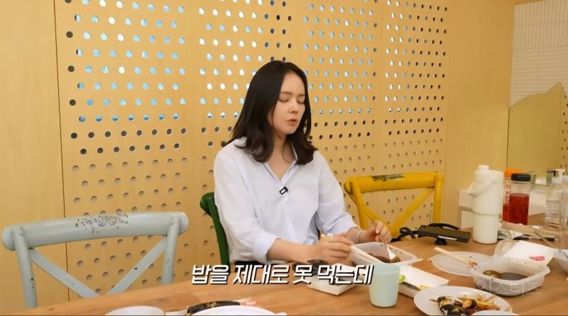 한가인이 생각하는 엄마들이 살 찌는 이유.jpg | 인스티즈