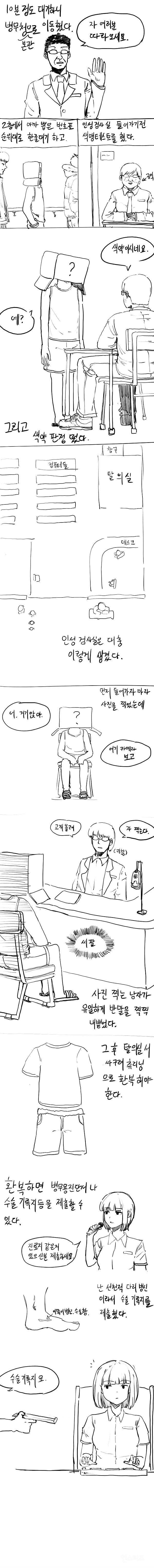 병무청이 불쾌하다고 삭제 요청한 만화.jpg | 인스티즈
