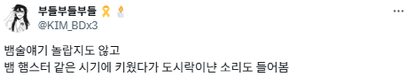 얘들아 너네가 만약 새우를 반려생물로 키우는데...twt | 인스티즈