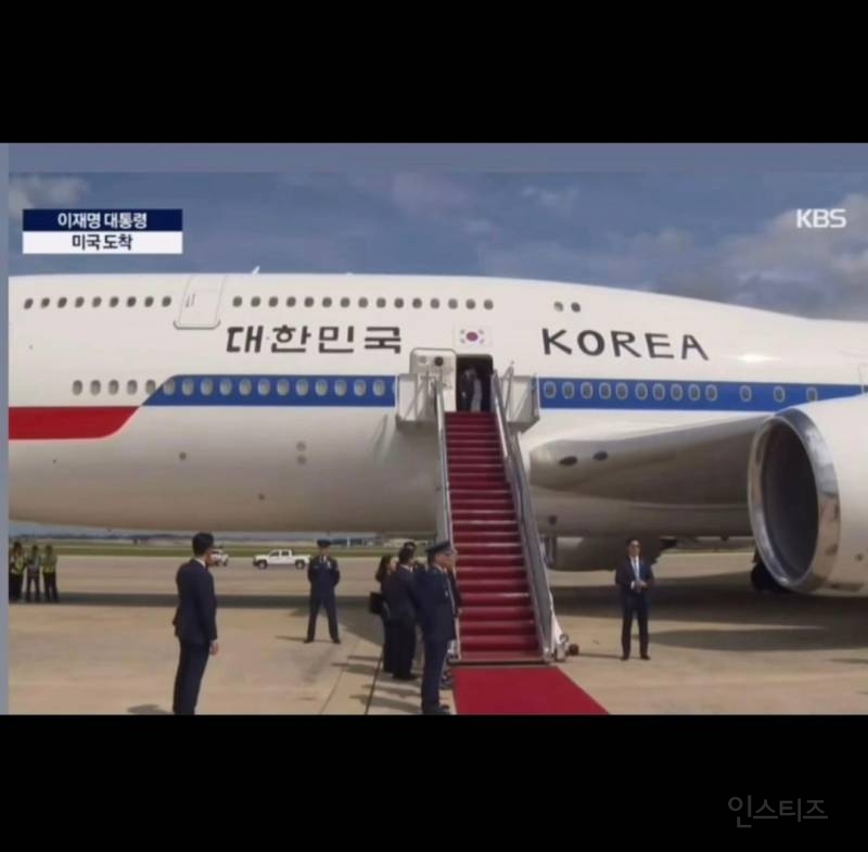 오늘자 이재명 대통령 화려한 미국 입국.jpg | 인스티즈