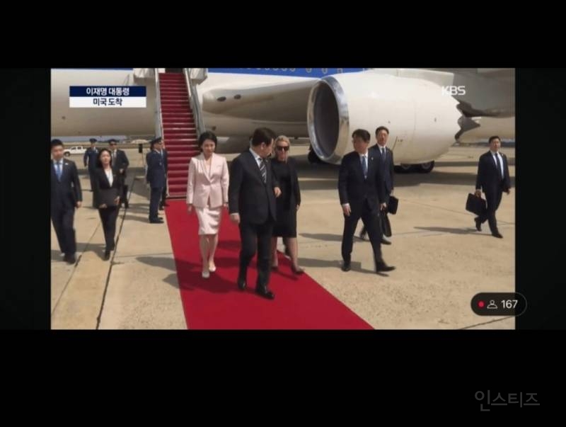 오늘자 이재명 대통령 화려한 미국 입국.jpg | 인스티즈
