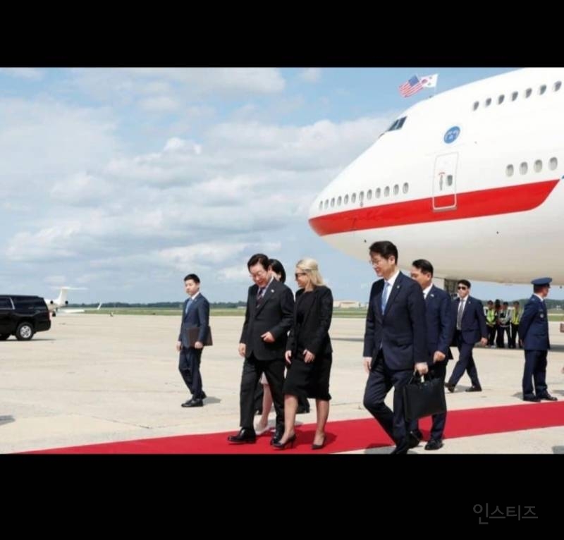 오늘자 이재명 대통령 화려한 미국 입국.jpg | 인스티즈