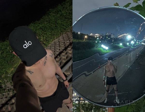 한강 러닝에 진심이라는 연옌.jpg | 인스티즈