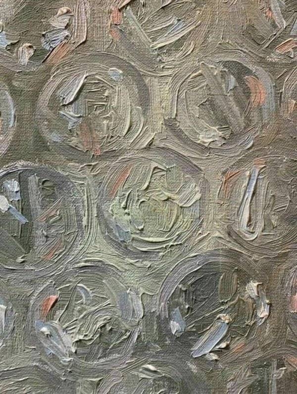 뽁뽁이로 감싼 그림 | 인스티즈