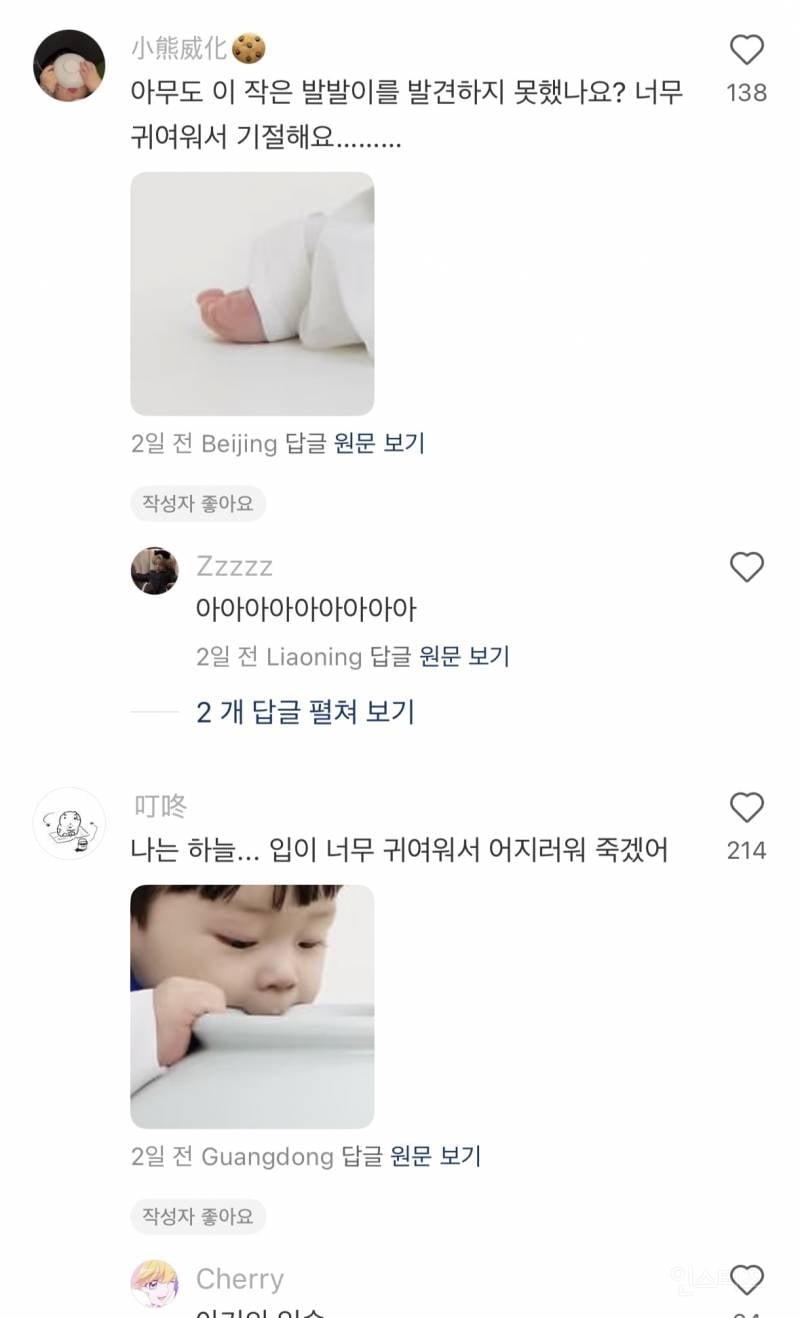 중국팬들의 이진이 주접 댓글...jpg | 인스티즈