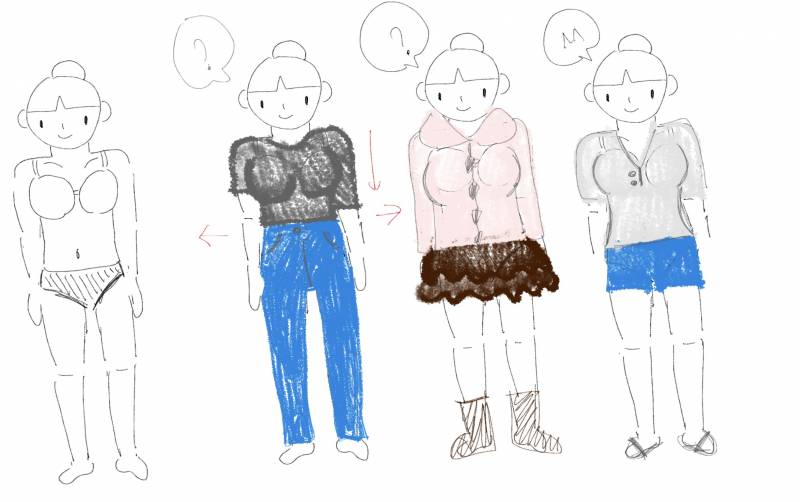 [잡담] 스트레이트체형은 저주받은 체형이다 | 인스티즈