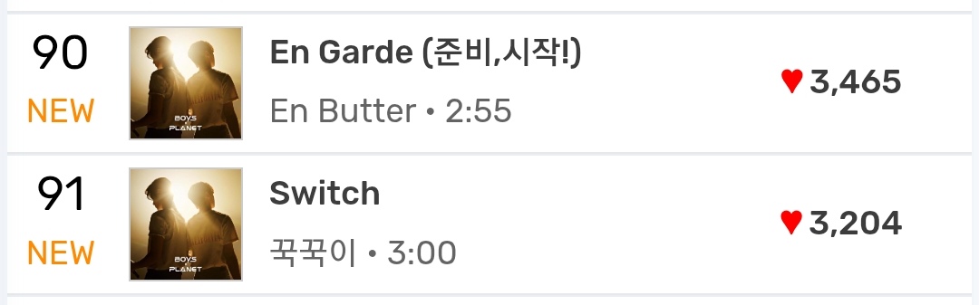 [정보/소식] 보플1 vs 보플2 음원 순위 정리 | 인스티즈