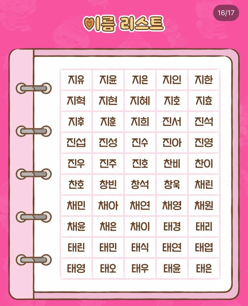 [잡담] 여기 칸쵸 이름에 자기이름있엉? | 인스티즈