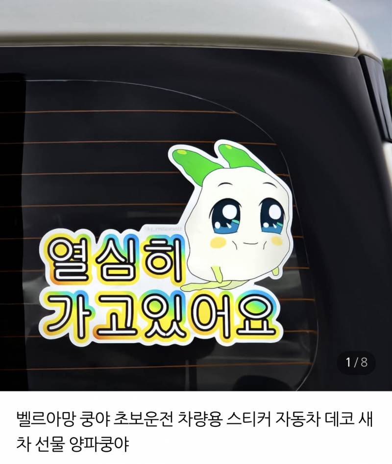 [잡담] 초보운전자 아닌데 이 스티커 사고 싶음… | 인스티즈