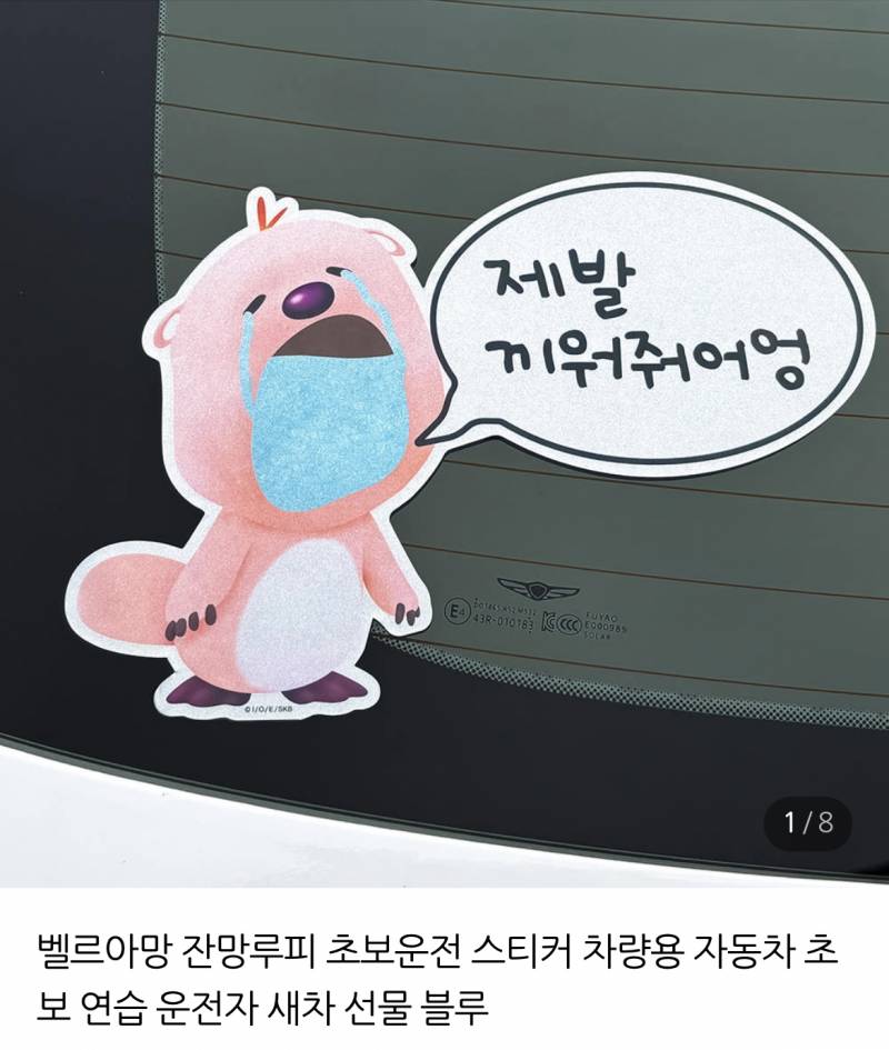 [잡담] 초보운전자 아닌데 이 스티커 사고 싶음… | 인스티즈