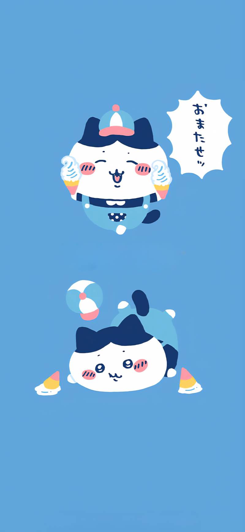 [잡담] 아이스크림 🍦 철푸덕 일러스트 [폰배경화면] | 인스티즈