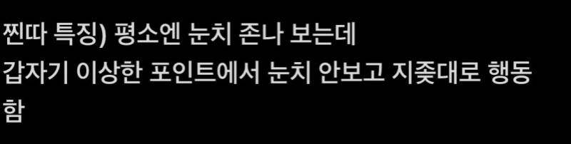 [잡담] 찐따 특이라는데 인프피 아님? | 인스티즈