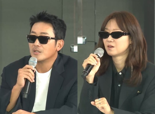 [정보/소식] 선글라스 낀 하정우·공효진, 14분 지각에도 사과는 없었다 [스타이슈] [BIFF] | 인스티즈