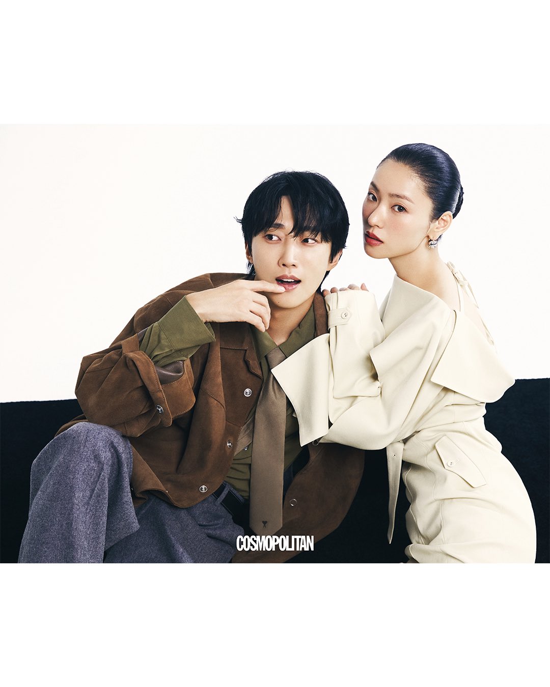 새 드라마에서 럽라로 나온다는 전여빈&진영 화보 | 인스티즈