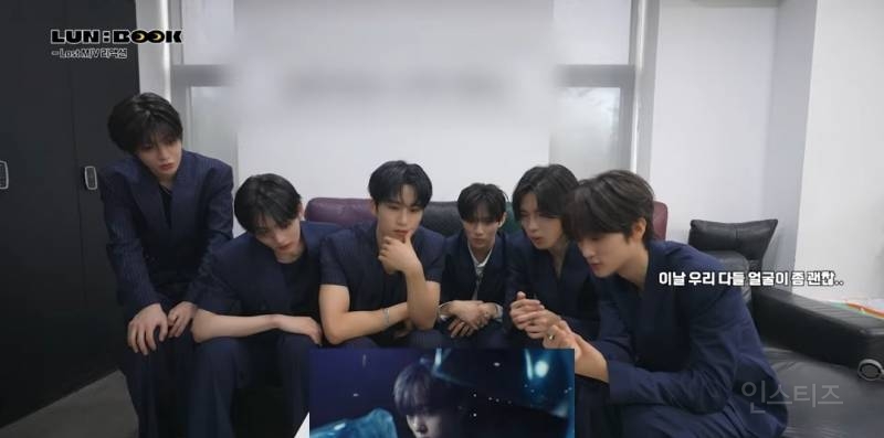 분위기 넘사인 뮤비 보고 감탄하는 멤버들.jpg | 인스티즈
