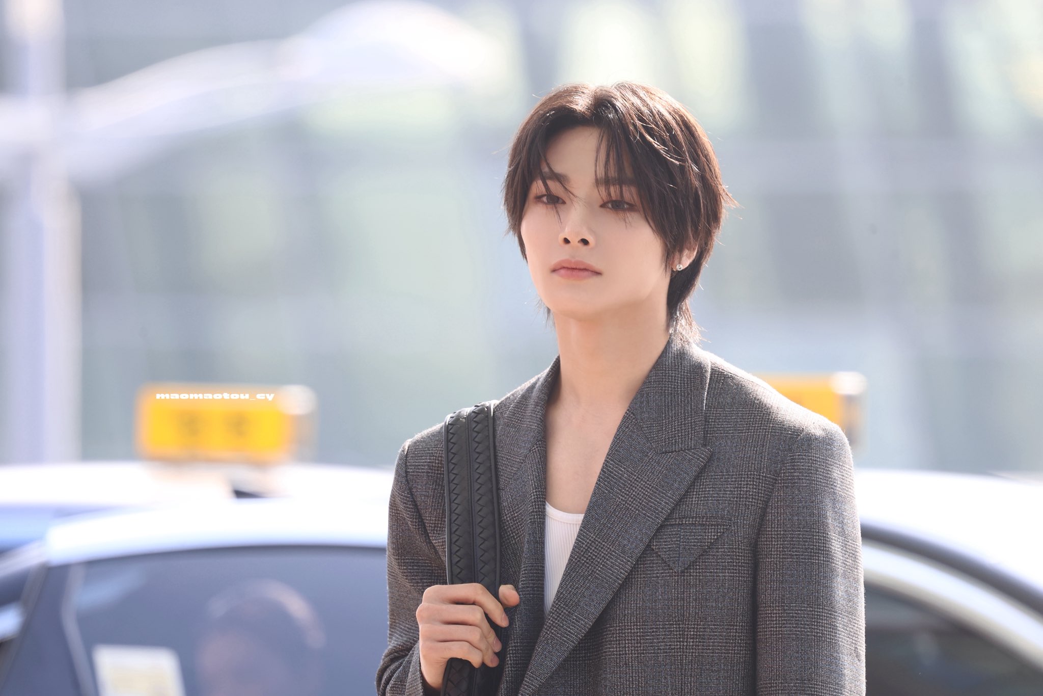 보테가베네타 SS26쇼 참석 차 출국한 스트레이 키즈 아이엔 | 인스티즈