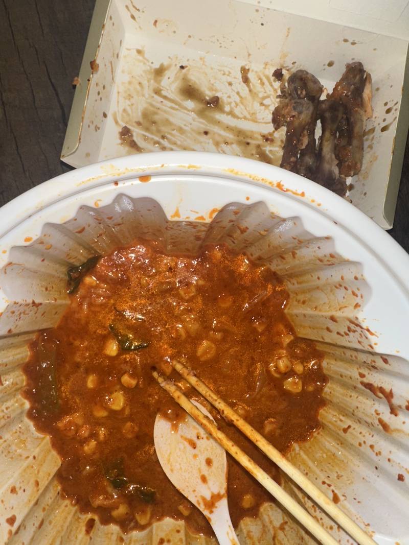 [잡담] 엽떡 혼자 가볍게 클리어 | 인스티즈