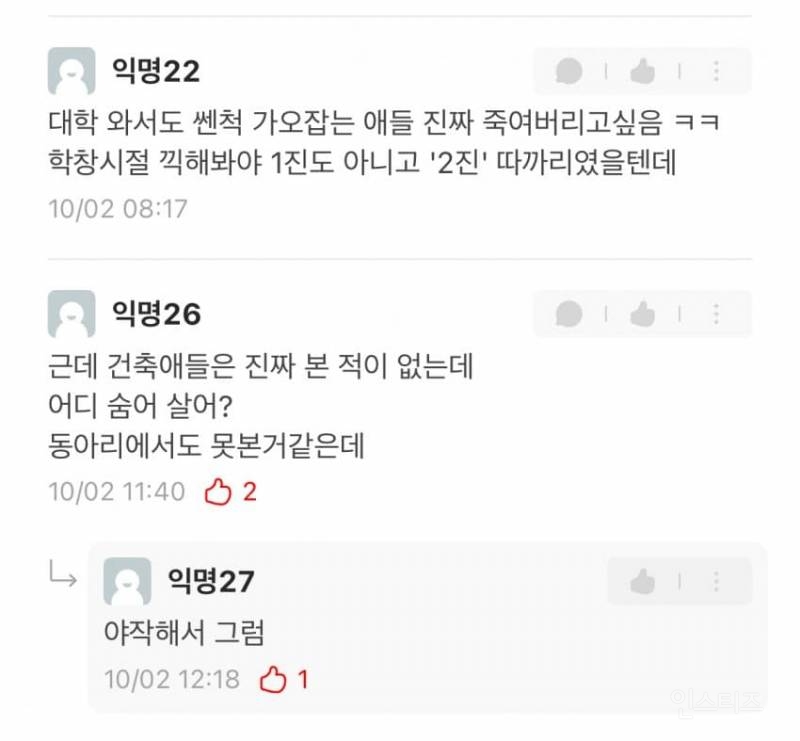 에타에 올라 온 인하대 학생회 부조리 폭로글 | 인스티즈